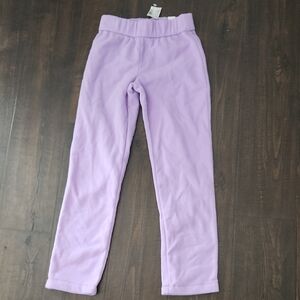 Kids Lavender Fleece Pants